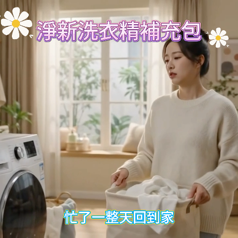 淨新 洗衣精補充包