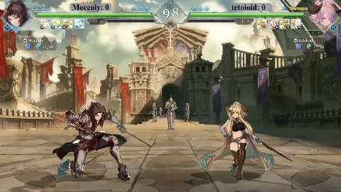 GBVSR：🔥Moccoly (Lancelot) Vs tetoloid (EX Narmaya)🔥｜ High Level G…