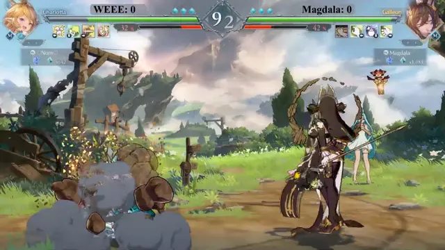GBVSR：🔥WEEE (Charlotta Diamond Heart) Vs Magdala (Galleon)🔥｜ High…