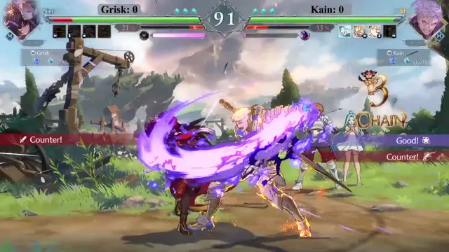 GBVSR：🔥Grisk (Nier) Vs Kain (Id)🔥｜ High Level Gameplay (g0PPz30Vt…