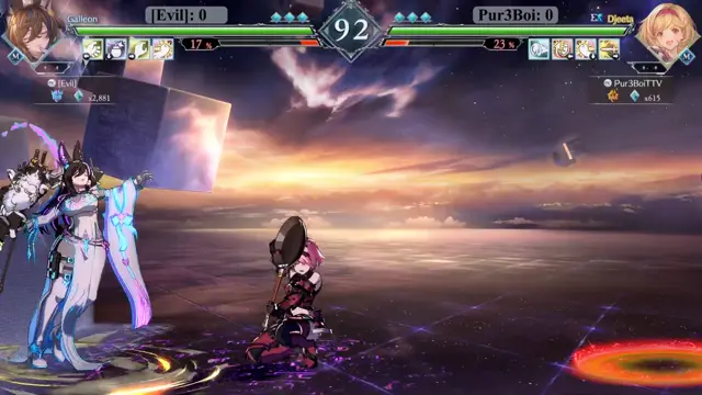 GBVSR：🔥[Evil] (Galleon) Vs Pur3Boi (EX Djeeta)🔥｜ High Level Gamep…