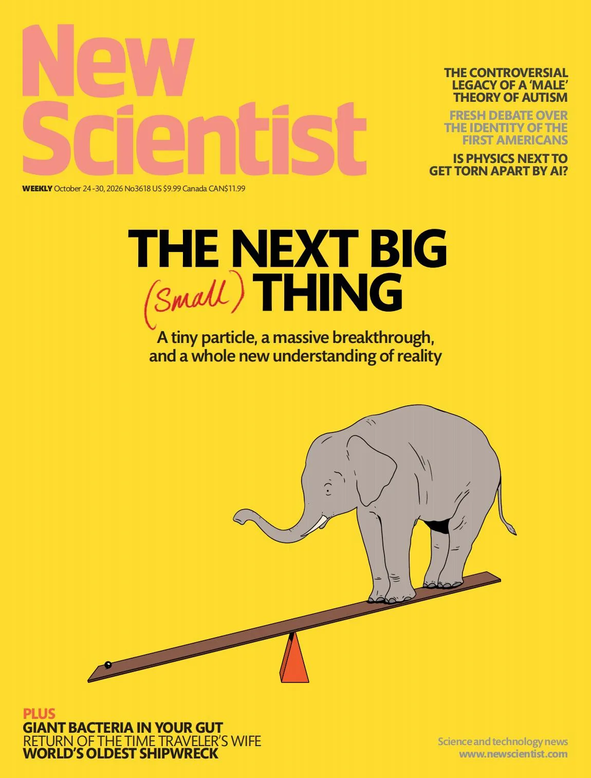 New Scientist USA 美版新科學家 2026年套組