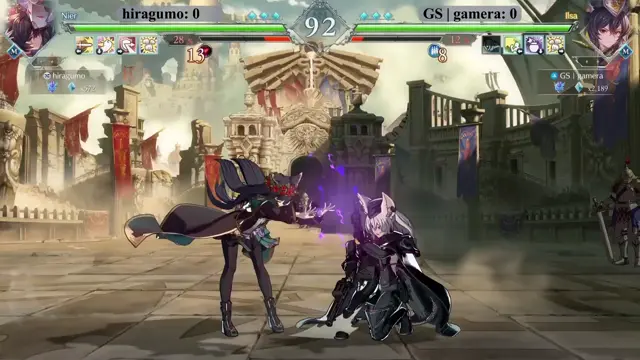 GBVSR：🔥hiragumo (Nier) Vs GS ｜ gamera (Ilsa)🔥｜ High Level Gamepl…