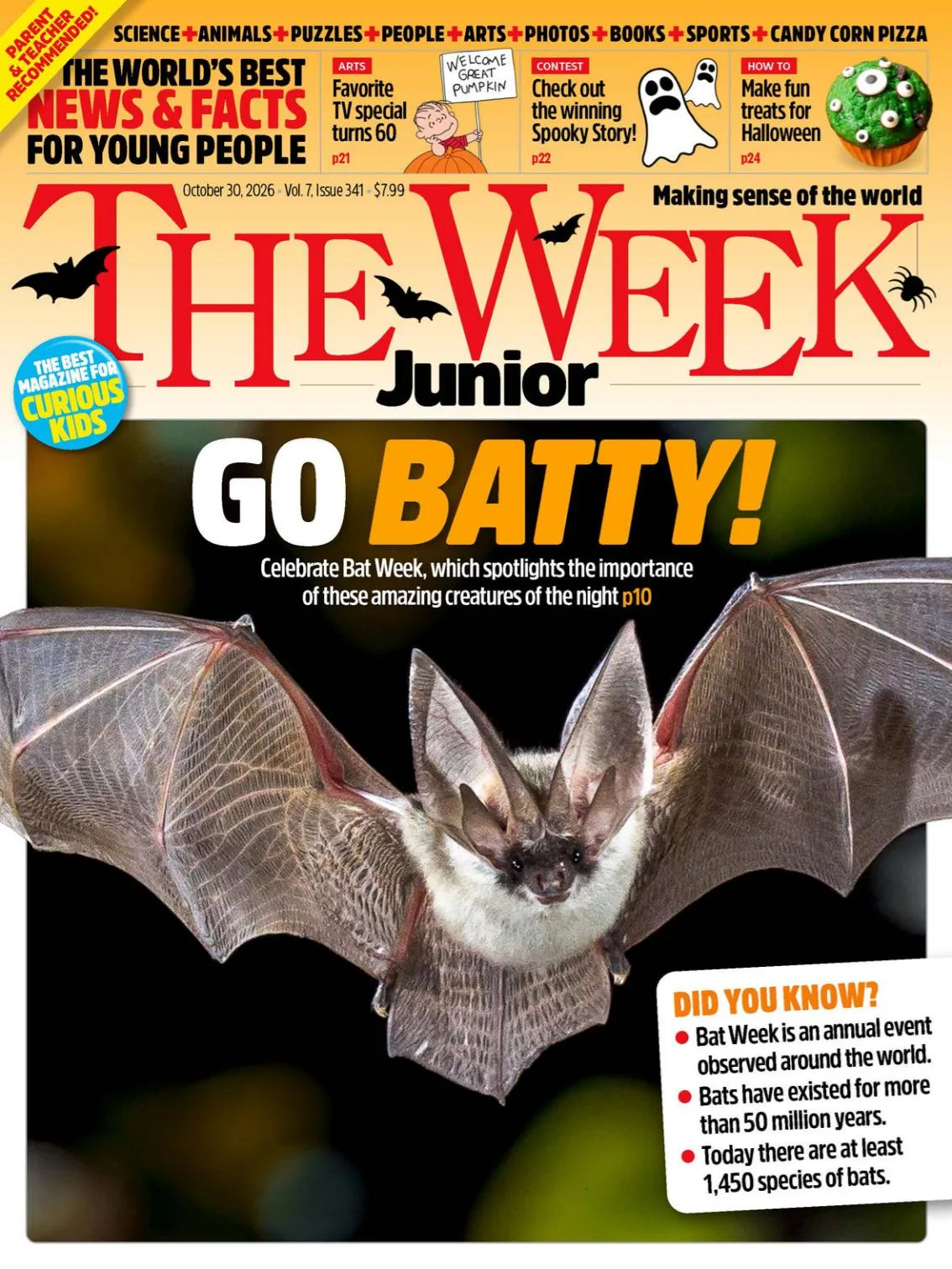 The Week Junior USA 美國青少年週刊 2026年套組