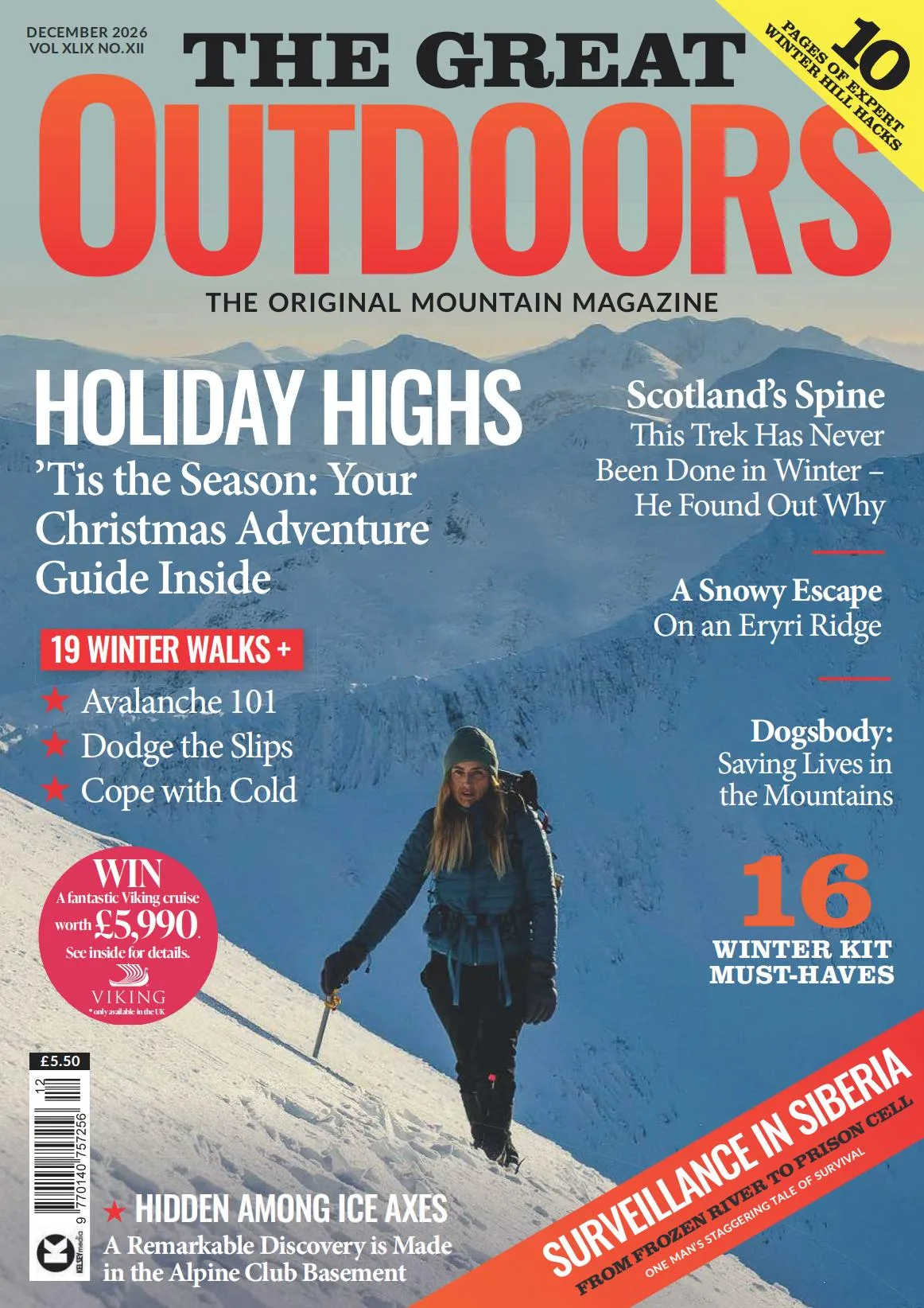 The Great Outdoors 英國戶外攝影旅行驢友裝備資訊 2026年套組