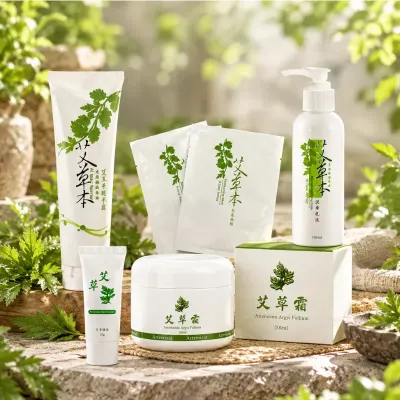 product category mugwort skincare